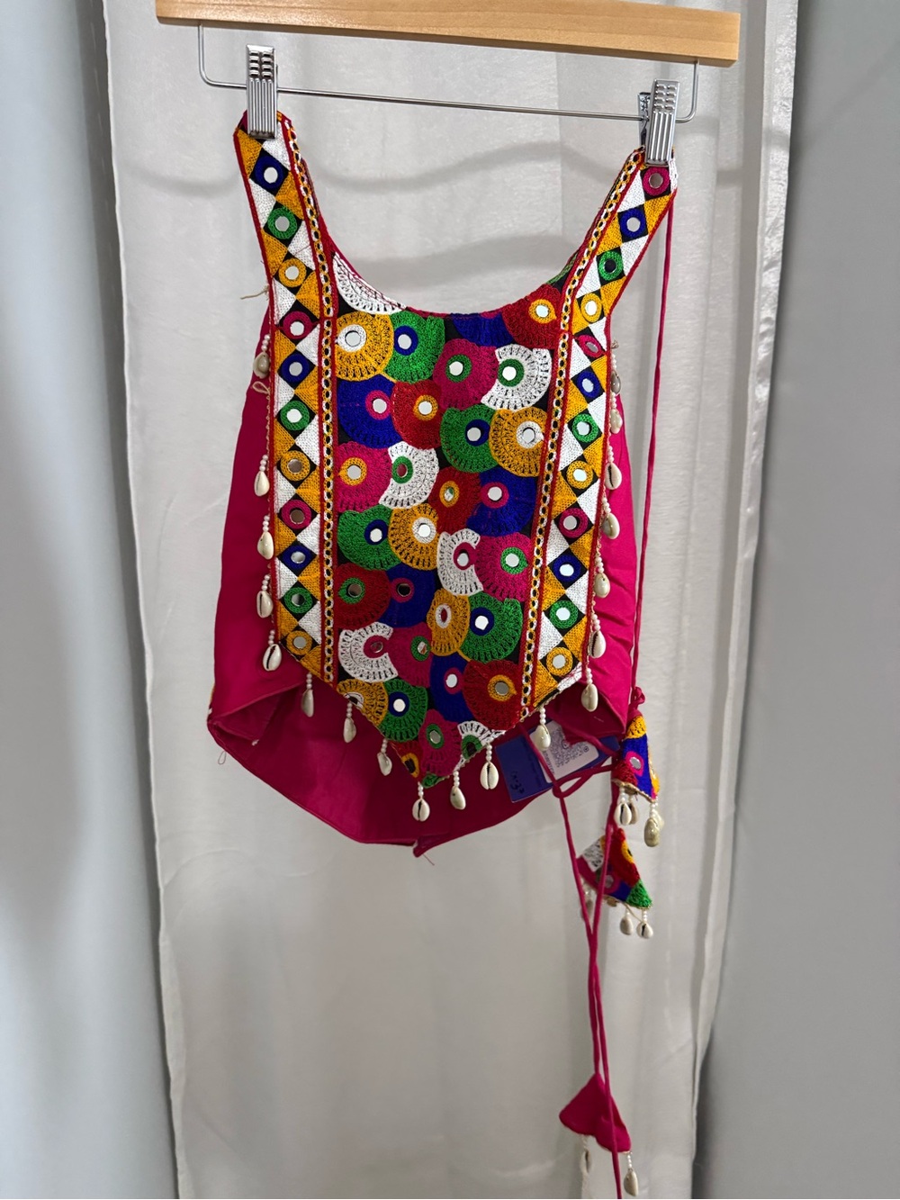 Embroidered Multicolor Blouse - Picture 6 of 6
